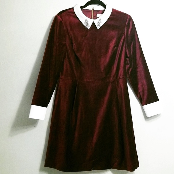 🍒NWT🍒 TED BAKER CHERYL VELVET DRESS - Picture 8 of 8